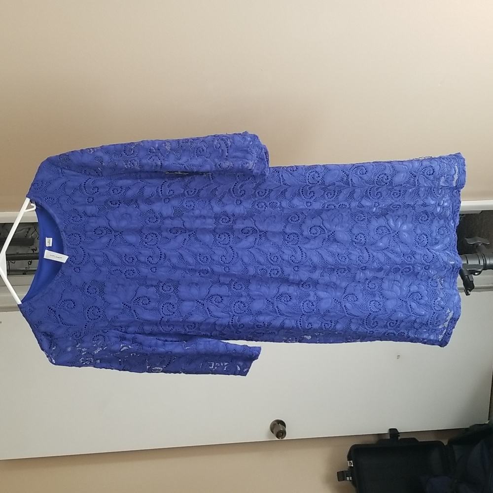 Royal Blue Shift Dress